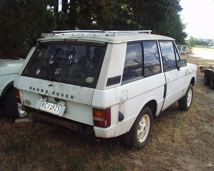 Wrecking Range Rover 2DR.JPG